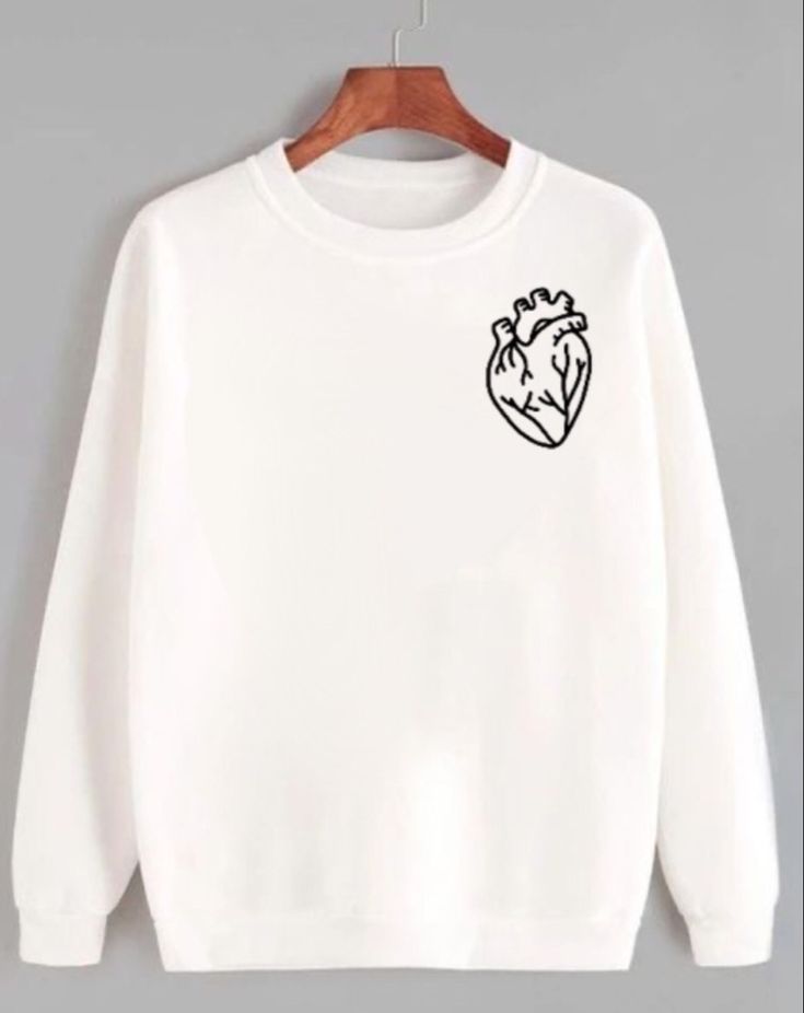 Sudadera Impresa Cuello Redondo